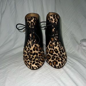 Coach Mercy Leopard Wedges